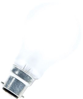 BAILEY LED FILAMENT A60 B22D LAAGVOLT 12V-24V-28V-32V-42V AC/DC 4W 310LM (29W) 2700K MAT 320° 60X105MM LED-LAMP 