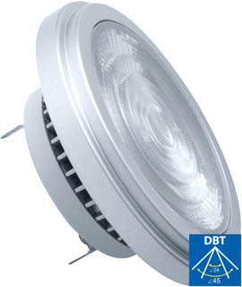 MEGAMAN LED-LAMP AR111 11/50W/12V DBT 2800K ER111 24/45 GRADEN DIMBAAR 