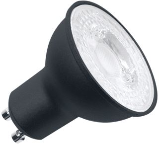 SLV LED-LAMP QPAR51 GU10 3000 K ZWART 