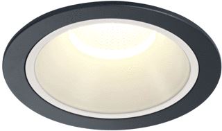 SLV NUMINOS DL XL INDOOR LED PLAFONDINBOUWLAMP ZWART/WIT 4000 K 20° 