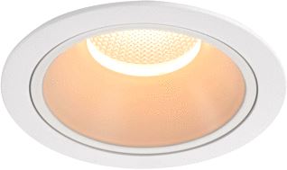 SLV NUMINOS DL XL INDOOR LED PLAFONDINBOUWLAMP WIT/WIT 2700 K 20° 