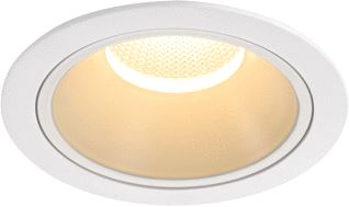 SLV NUMINOS DL XL INDOOR LED PLAFONDINBOUWLAMP WIT/WIT 3000 K 20° 