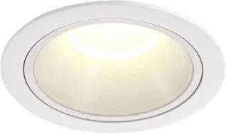 SLV NUMINOS DL XL INDOOR LED PLAFONDINBOUWLAMP WIT/WIT 4000 K 20° 