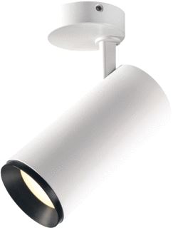 SLV NUMINOS SPOT DALI L INDOOR LED PLAFONDOPBOUWLAMP WIT/ZWART 4000 K 24°