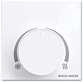 ABB BUSCH JAEGER KNX RUIMTETEMPERATUURREGELAAR TE COMBINEREN MET DE FCC / S FANCOIL CONTROLLER OF DE VC / S VALVE CONTROLLER WIT