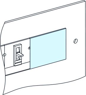 SCHNEIDER ELECTRIC PRISMA BLINDPLAAT NSX-INS250 V W147