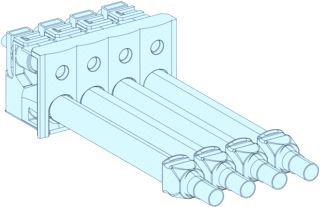 SCHNEIDER ELECTRIC POWERCLIP AANSLUIT. 160A 4P L250