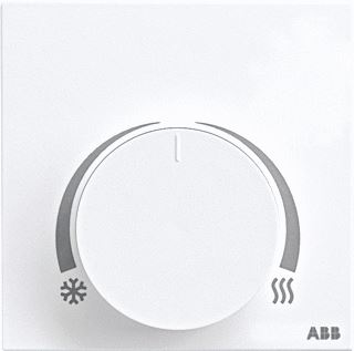 ABB BUSCH JAEGER KNX RUIMTETEMPERATUURREGELAAR TE COMBINEREN MET DE FCC / S FANCOIL CONTROLLER OF DE VC / S VALVE CONTROLLER WIT