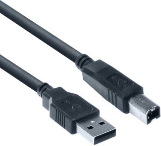 ACT USB 2.0 A MALE USB B MALE 3,00 M 