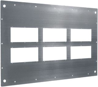 HAGER SLUITPLAAT OPEN VOOR INBOUW KABELINVOERINGEN 1100 X 600 MM