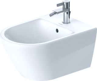 DURAVIT D-NEO WANDBIDET 37X54CM WIT 