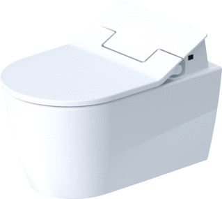 DURAVIT ME BY STARCK WAND-WC VOOR DOUCHETOILETZITTING WIT HOOGGLANS 370X570X360 MM 