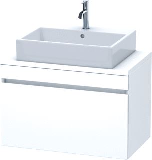 DURAVIT DURASTYLE CONSOLE WASTAFELMEUBEL 800X478 MM KLEUR FRONT: WIT MAT KLEUR CORPUS: WIT MAT AANTAL LADEN: 1