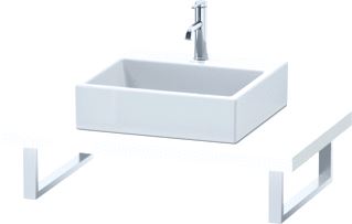 DURAVIT DURASTYLE CONSOLE 45X800X550 MM WIT HOOGGLANS HOOGGLANS AANTAL UITSPARINGEN: 1 