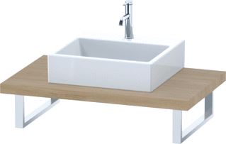 DURAVIT DURASTYLE CONSOLE 45X800X550 MM NATUUR EIKEN MAT AANTAL UITSPARINGEN: 1 