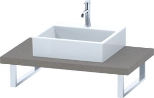 DURAVIT DURASTYLE CONSOLE 45X800X550 MM LINNEN MAT AANTAL UITSPARINGEN: 1 