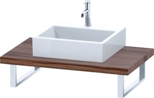 DURAVIT DURASTYLE CONSOLE 45X800X550 MM NOTEN MAT AANTAL UITSPARINGEN: 1 