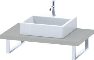 DURAVIT DURASTYLE CONSOLE 45X800X550 MM TAUPE MAT AANTAL UITSPARINGEN: 1 