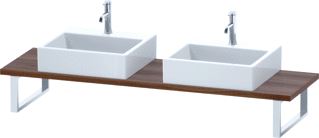 DURAVIT DURASTYLE CONSOLE 30X800X480 MM NOTEN MAT AANTAL UITSPARINGEN: 2 