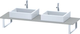 DURAVIT DURASTYLE CONSOLE 30X800X480 MM TAUPE MAT AANTAL UITSPARINGEN: 2 