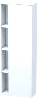 DURAVIT HOGE KAST DURASTYLE MET OPENSCHAP EN DEUR 1400-500-240 SCHARNIERZIJDE RECHTS WIT MAT 