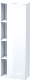 DURAVIT HOGE KAST DURASTYLE MET OPENSCHAP EN DEUR 1400-500-240 SCHARNIERZIJDE RECHTS WIT HOOGGLANS 