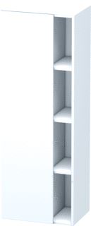 DURAVIT HOGE KAST DURASTYLE MET OPENSCHAP EN DEUR 1400-500-360 SCHARNIERZIJDE LINKS WIT MAT 