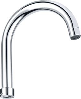 GROHE EUROSMART COSMOPOLITAN BUISUITLOOP SANITAIRKRAAN MET MOUSSEUR 300MM HOOGTE 153MM VOORSPRONG J-UITLOOP DRAAIBAAR CHROOM