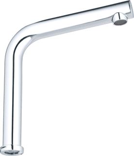 GROHE ATRIO BUISUITLOOP SANITAIRKRAAN MET MOUSSEUR 210MM VOORSPRONG UITLOOP DRAAIBAAR CHROOM (VOOR 32136001) 