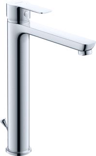 DURAVIT A.1 1-GATS WASTAFELKRAAN MET VASTE UITLOOP 18CM CHROOM 