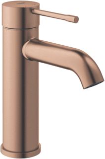 GROHE ESSENCE NEW WASTAFELMENGKRAAN S-SIZE EENGREEPS 1-GATS 174MM HOOGTE GLAD 116MM UITLOOP VAST WARM SUNSET GEBORSTELD 