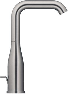 GROHE ESSENCE NEW WASTAFELMENGKRAAN L-SIZE TREKWASTE EENGREEPS 1-GATS 244MM HOOGTE 127MM UITLOOP DRAAI HARD GRAPHITE GEB 