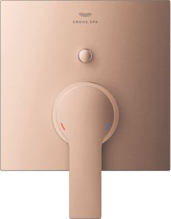 GROHE ALLURE MENGKRAAN MET 2-WEG OMSTELLING WARM SUNSET GEBORSTELD MAT BRONS 