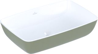 VILLEROY & BOCH ARTIS OPZETWASTAFEL 580 X 385 X 130 MM SAGE GREEN ZONDER OVERLOOP 