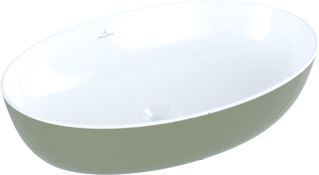 VILLEROY & BOCH ARTIS OPZETWASTAFEL 610 X 410 X 130 MM SAGE GREEN ZONDER OVERLOOP