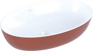 VILLEROY & BOCH ARTIS OPZETWASTAFEL 610 X 410 X 130 MM RUST ZONDER OVERLOOP