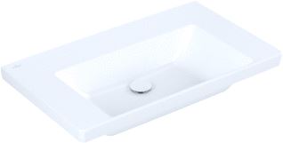 VILLEROY & BOCH SUBWAY 3.0 MEUBELWASTAFEL 800X470MM. ZONDER KRAANGAT ZONDER OVERLOOP. WIT ALPIN C+