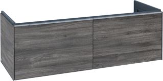 VILLEROY & BOCH SUBWAY 3.0 WASTAFELONDERKAST 2 UITTREKLADEN 1272 X 429 X 478 MM STONE OAK