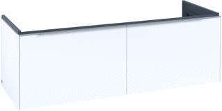 VILLEROY & BOCH SUBWAY 3.0 WASTAFELONDERKAST 2 UITTREKLADEN 1272 X 429 X 478 MM PURE WHITE