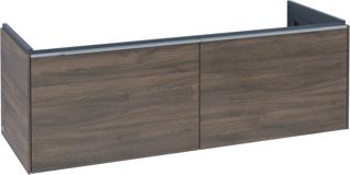 VILLEROY & BOCH SUBWAY 3.0 WASTAFELONDERKAST 2 UITTREKLADEN 1272 X 429 X 478 MM ARIZONA OAK