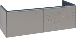 VILLEROY & BOCH SUBWAY 3.0 WASTAFELONDERKAST 2 UITTREKLADEN 1272 X 429 X 478 MM TAUPE