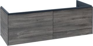 VILLEROY & BOCH SUBWAY 3.0 WASTAFELONDERKAST MET VERLICHTING 2 UITTREKLADEN 1272 X 429 X 478 MM STONE OAK