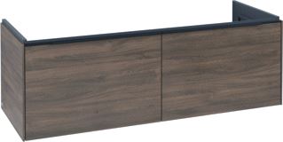 VILLEROY & BOCH SUBWAY 3.0 WASTAFELONDERKAST MET VERLICHTING 2 UITTREKLADEN 1272 X 429 X 478 MM NORDIC OAK