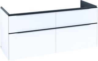 VILLEROY & BOCH SUBWAY 3.0 WASTAFELONDERKAST 4 UITTREKLADEN 1272 X 576 X 478 MM PURE WHITE