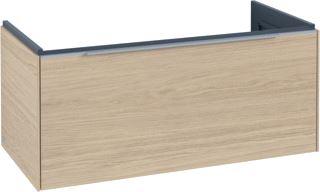 VILLEROY & BOCH SUBWAY 3.0 WASTAFELONDERKAST 1 UITTREKLADE 973 X 429 X 478 MM NORDIC OAK