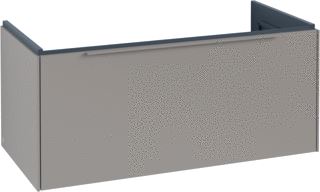 VILLEROY & BOCH SUBWAY 3.0 WASTAFELONDERKAST 1 UITTREKLADE 973 X 429 X 478 MM TAUPE