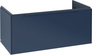 VILLEROY & BOCH SUBWAY 3.0 WASTAFELONDERKAST 1 UITTREKLADE 973 X 429 X 478 MM MARINE BLUE