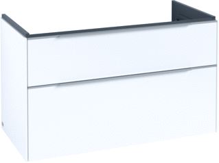 VILLEROY & BOCH SUBWAY 3.0 WASTAFELONDERKAST 2 UITTREKLADEN 973 X 576 X 478 MM PURE WHITE