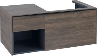 VILLEROY & BOCH SUBWAY 3.0 WASTAFELONDERKAST 2 UITTREKLADEN 1001 X 423 X 516 MM ARIZONA OAK / ARIZONA OAK