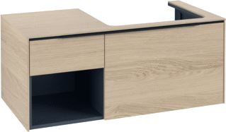 VILLEROY & BOCH SUBWAY 3.0 WASTAFELONDERKAST 2 UITTREKLADEN 1001 X 423 X 516 MM NORDIC OAK / NORDIC OAK